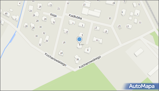Police, Kadłubka Wincentego, bp., 7, mapa Police