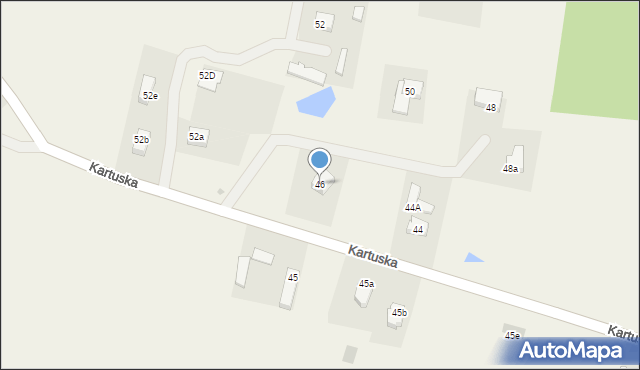 Prokowo, Kartuska, 46, mapa Prokowo