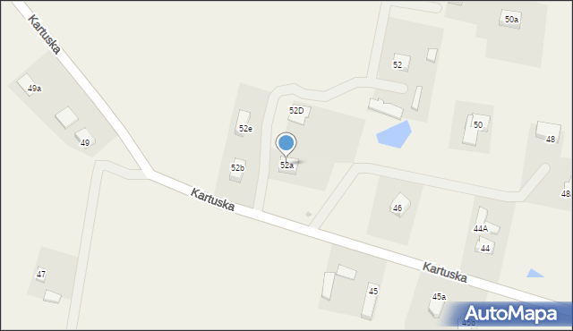 Prokowo, Kartuska, 52a, mapa Prokowo