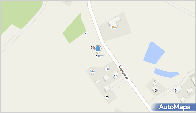 Prokowo, Kartuska, 59b, mapa Prokowo