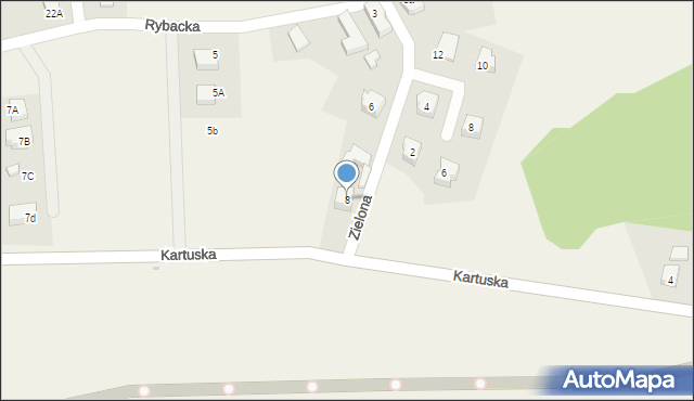 Prokowo, Kartuska, 8, mapa Prokowo