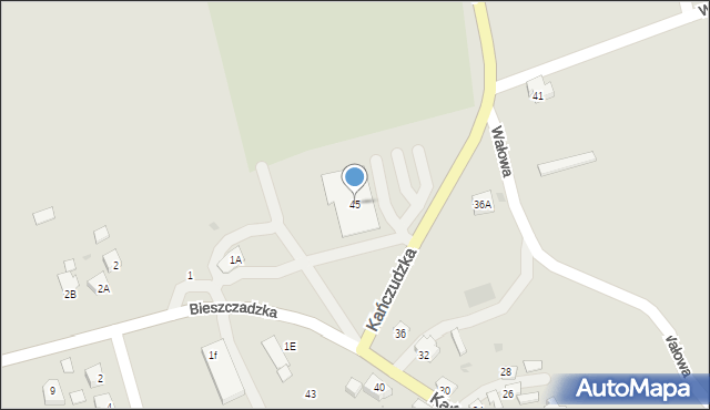 Pruchnik, Kańczudzka, 45, mapa Pruchnik