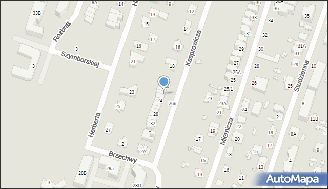 Pruszków, Kasprowicza Jana, 22, mapa Pruszków