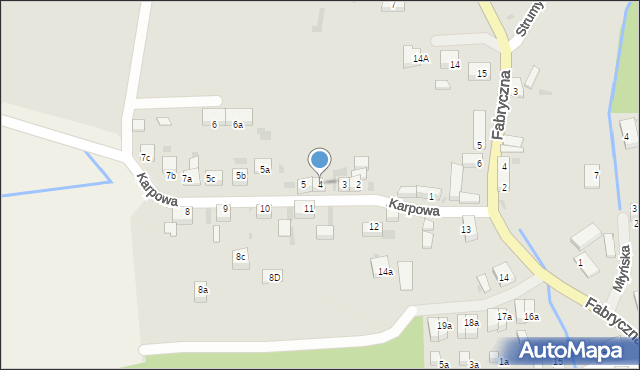 Przemków, Karpowa, 4, mapa Przemków