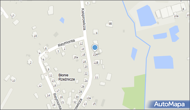 Przeworsk, Kasprowicza Jana, 11A, mapa Przeworsk