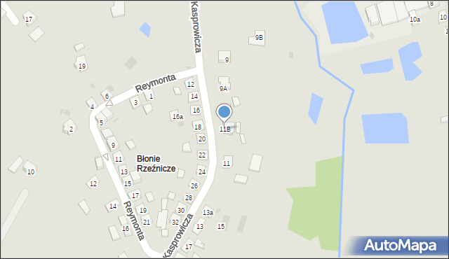 Przeworsk, Kasprowicza Jana, 11B, mapa Przeworsk