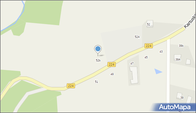 Przodkowo, Kartuska, 54n, mapa Przodkowo