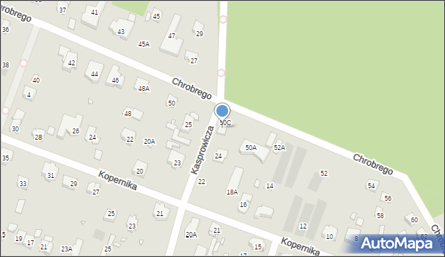 Puszczykowo, Kasprowicza Jana, 26, mapa Puszczykowo