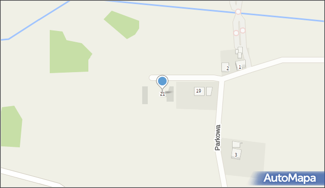 Pyrzowice, Kaczyńców, 21, mapa Pyrzowice