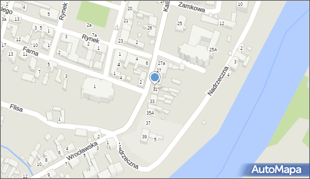 Pyzdry, Kaliska, 31, mapa Pyzdry