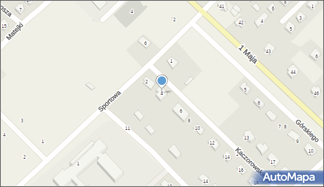 Raczki, Kaczorowskiego Kazimierza, ks., 4, mapa Raczki