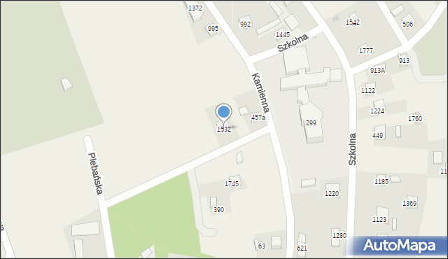 Radziechowy, Kamienna, 1532, mapa Radziechowy