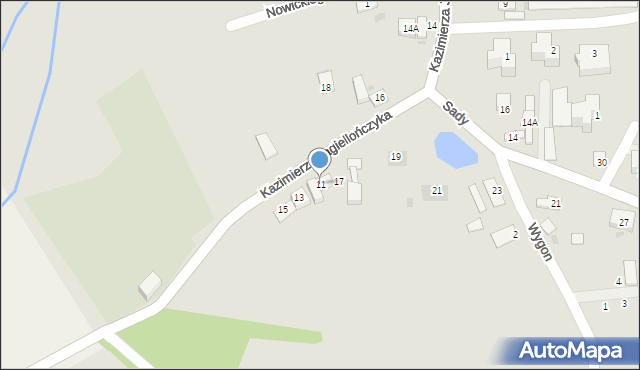 Radzyń Chełmiński, Kazimierza Jagiellończyka, 11, mapa Radzyń Chełmiński