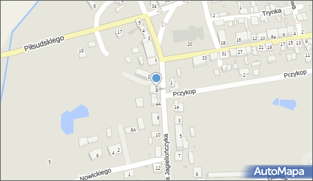 Radzyń Chełmiński, Kazimierza Jagiellończyka, 4, mapa Radzyń Chełmiński