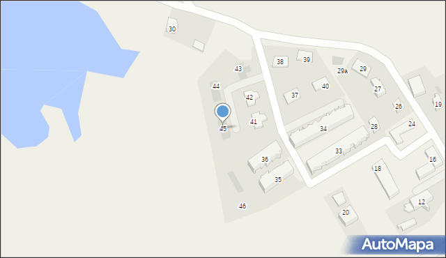 Rokitki, Kasztanowa, 45, mapa Rokitki