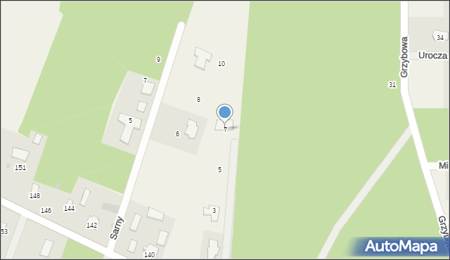 Rozalin, Kani, 7, mapa Rozalin