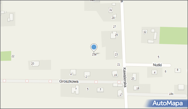 Rozalin, Kawalerska, 23a, mapa Rozalin