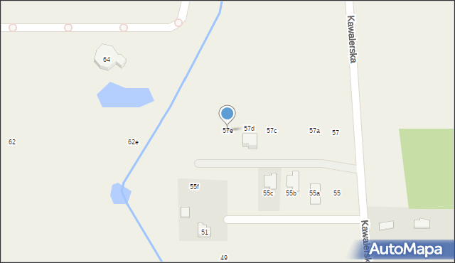 Rozalin, Kawalerska, 57e, mapa Rozalin