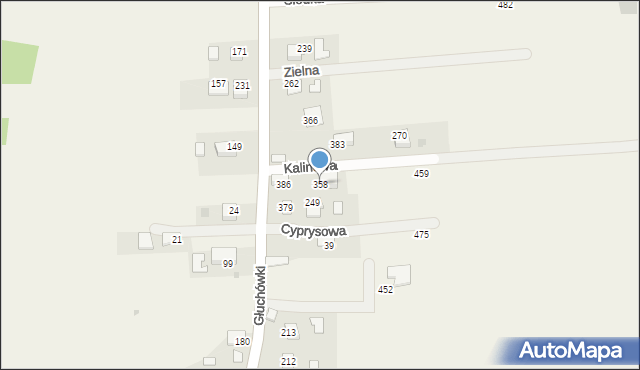 Sanka, Kalinowa, 4, mapa Sanka