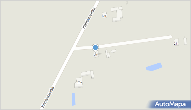 Skarszewy, Kamierowska, 22, mapa Skarszewy