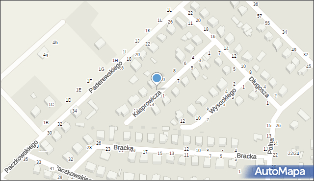Skierniewice, Kasprowicza Jana, 12, mapa Skierniewic