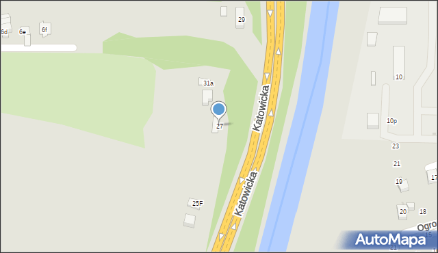 Skoczów, Katowicka, 27, mapa Skoczów