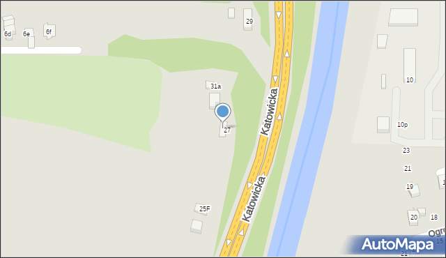 Skoczów, Katowicka, 31, mapa Skoczów