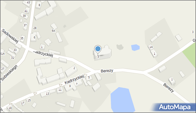 Skrzatusz, Kadrzyckiej Katarzyny, 3, mapa Skrzatusz