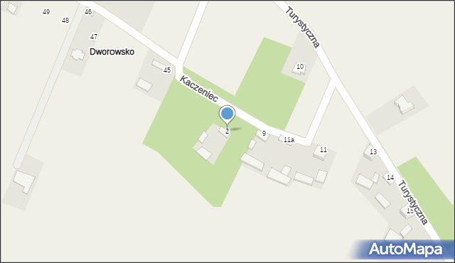 Skrzelczyce, Kaczeniec, 2, mapa Skrzelczyce