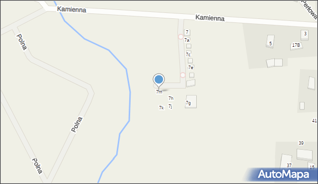 Słajszewo, Kamienna, 7m, mapa Słajszewo