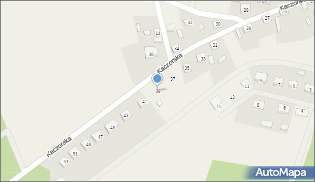 Śmiłowo, Kaczorska, 39, mapa Śmiłowo