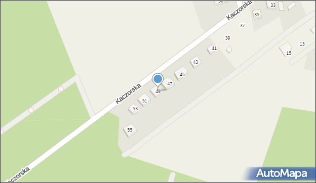 Śmiłowo, Kaczorska, 49, mapa Śmiłowo