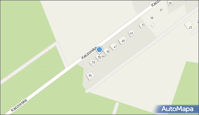Śmiłowo, Kaczorska, 51, mapa Śmiłowo