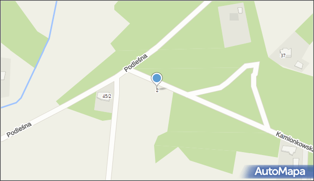 Sobolewo, Kamionkowska, 2, mapa Sobolewo