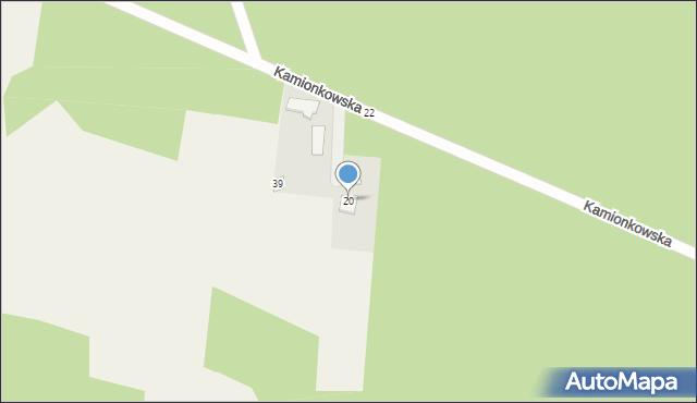 Sobolewo, Kamionkowska, 20, mapa Sobolewo