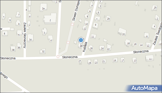 Sobótka, Kabata-Brzechwy Władysława, ppłk., 16, mapa Sobótka