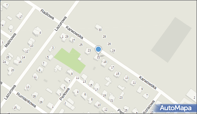 Sochaczew, Karwowska, 21, mapa Sochaczew