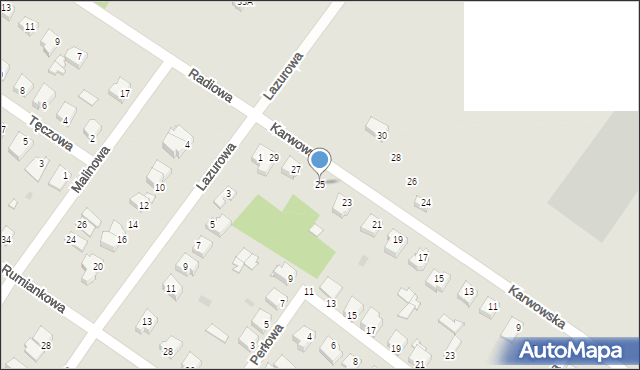 Sochaczew, Karwowska, 25, mapa Sochaczew