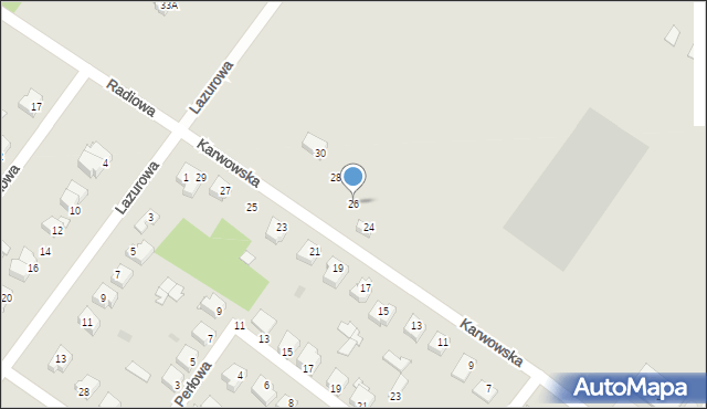 Sochaczew, Karwowska, 26, mapa Sochaczew