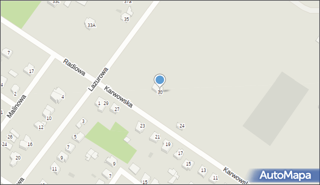 Sochaczew, Karwowska, 30, mapa Sochaczew