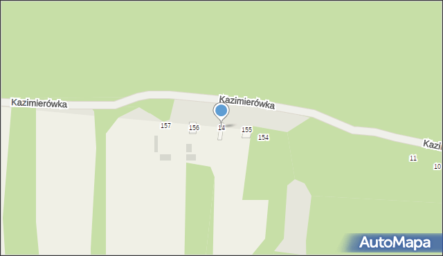 Solec nad Wisłą, Kazimierówka, 14, mapa Solec nad Wisłą