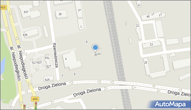 Sopot, Kasztanowa, 10, mapa Sopotu