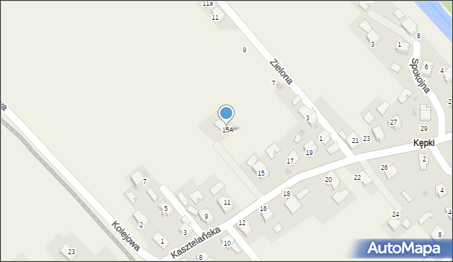 Spytkowice, Kasztelańska, 15A, mapa Spytkowice