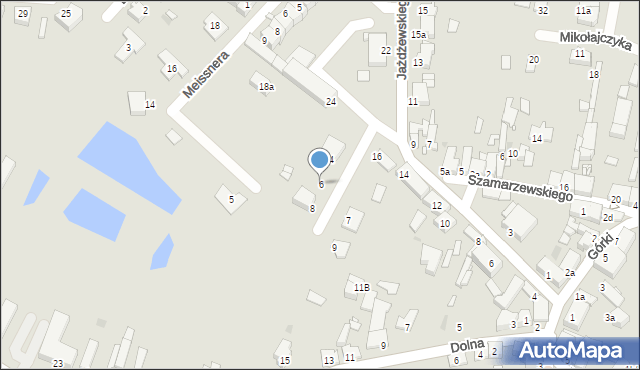 Środa Wielkopolska, Kapuścińskiego, dr., 6, mapa Środa Wielkopolska