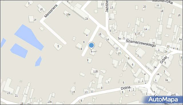 Środa Wielkopolska, Kapuścińskiego, dr., 7, mapa Środa Wielkopolska