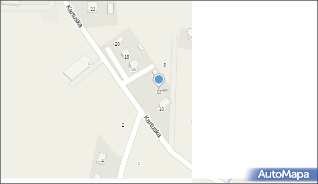 Staniszewo, Kartuska, 12, mapa Staniszewo