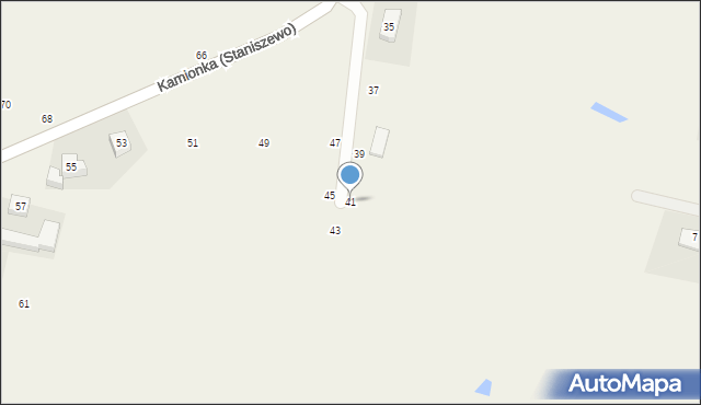 Staniszewo, Kartuska, 41, mapa Staniszewo