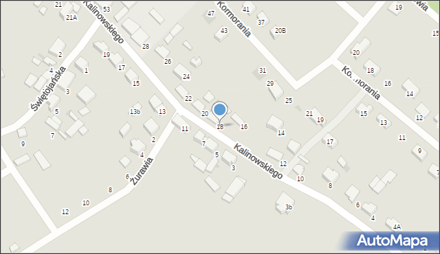 Starogard Gdański, Kalinowskiego Franciszka, ks., 18, mapa Starogard Gdański