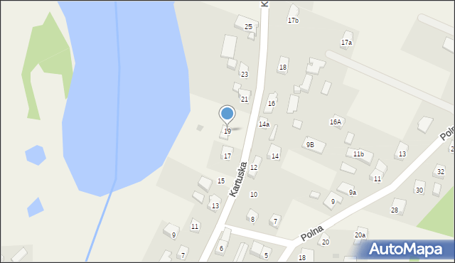 Stężyca, Kartuska, 19, mapa Stężyca