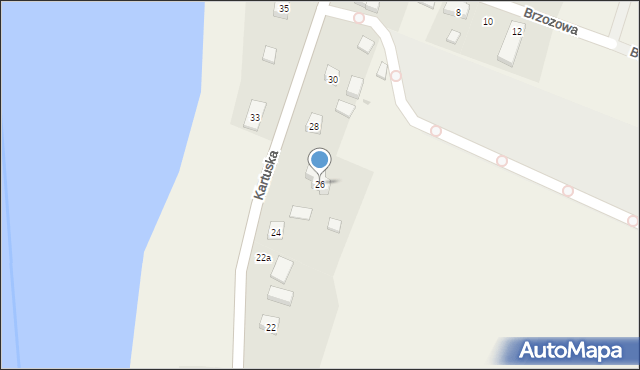 Stężyca, Kartuska, 26, mapa Stężyca